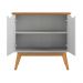 Buffet com Portas Congonhas Branco Acetinado 