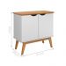 Buffet com Portas Congonhas Branco Acetinado 