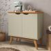 Buffet com Portas Congonhas Off White Cinamomo