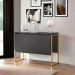 Buffet de Luxo Viareggio Preto Dourado