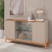 Buffet e Cristaleira Morris Off White Cedro