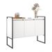 Buffet para Sala Industrial Manila Branco