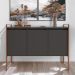 Buffet para Sala Industrial Manila Preto Cobre