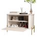 Cômoda Pequena Irondale Off White Dourado