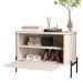 Cômoda Pequena Irondale Off White Preto