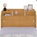 Cabeceira de Casal Flex  Uruana Naturalle Off White