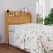 Cabeceira de Solteiro Flex Nazário Naturalle Off White