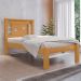 Cama  Solteiro Flex Lages Com Colchão Naturalle Off White
