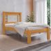 Cama  Solteiro Flex Lages Com Colchão Naturalle Off White