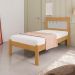 Cama  de Solteiro Flex Guaraci Com Collchão Naturalle Off White