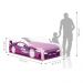 Cama Carro Solteiro Divertida Quarto Infantil - Rosa