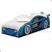 Cama Carro com Baú Accelerate Juvenil Azul