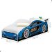 Cama Carro com Baú Accelerate Juvenil Azul