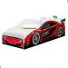 Cama Carro com Baú Accelerate Juvenil Vermelho