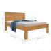 Cama Casal Vera Naturalle