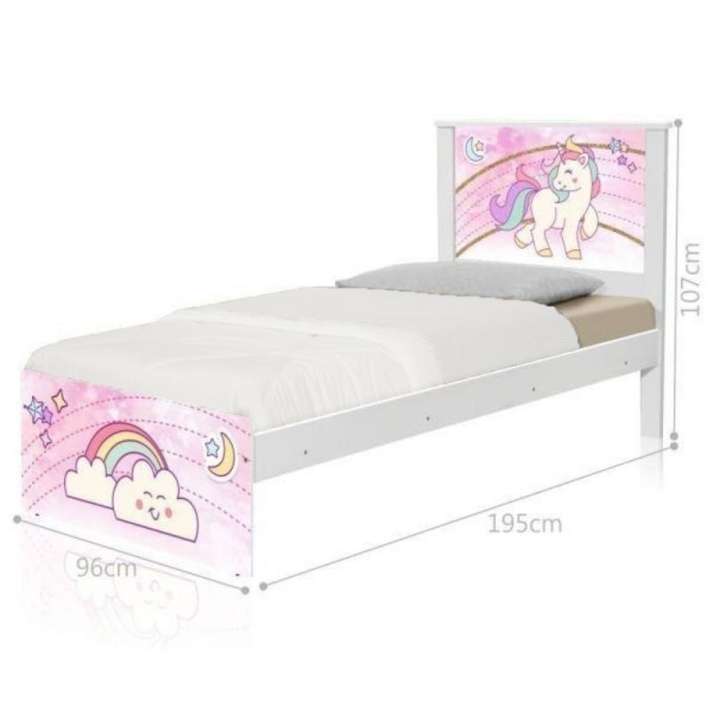 Cama Juvenil Barcelona Unicórnio