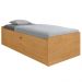 Cama com Baú de Solteiro Pérola Naturalle