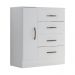 Comoda 1 Porta 4 Gavetas Ibitinga Branco 