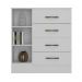 Comoda 1 Porta 4 Gavetas Ibitinga Branco 