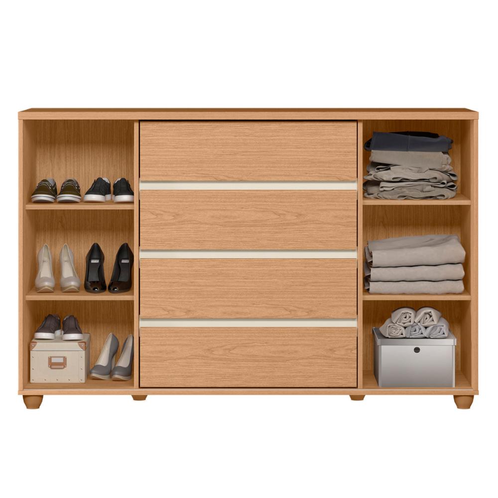 Comoda Feitiço Freijo Off White Titanium 