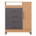 Comoda Foz do Marinheiro Freijo Titanium
