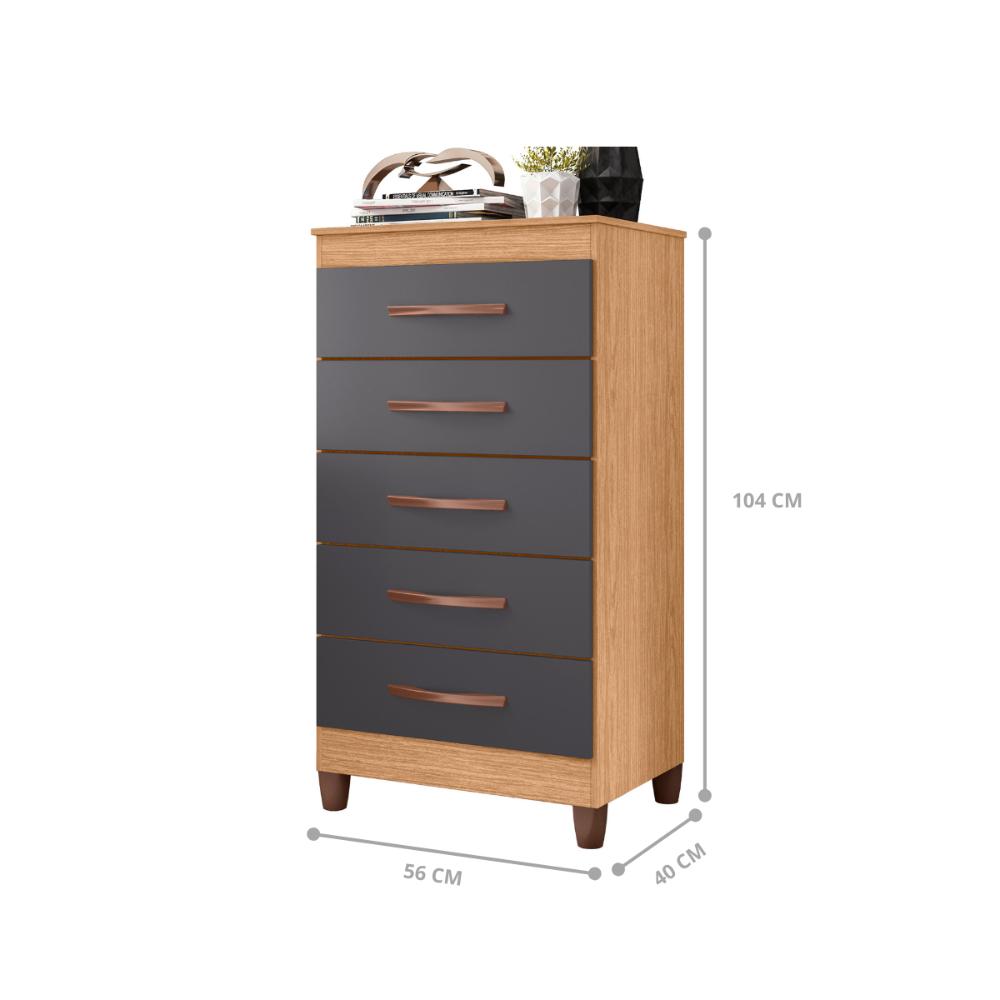 Comoda Pitangueiras Freijo Titanium