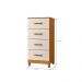 Comoda Siria 4 Gavetas Cinamomo Off White