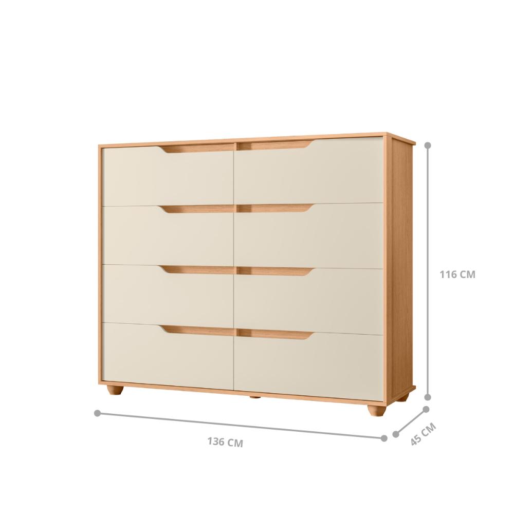 Comoda Vale Do Ribeiro Freijo Off White
