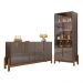 Conjunto Buffet e Cristaleira Drave