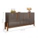 Conjunto Buffet e Cristaleira Drave
