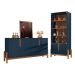 Conjunto Buffet e Cristaleira Drave