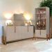 Conjunto Buffet e Cristaleira Drave