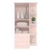 Conjunto Completo Quarto Infantil India Rosa Acetinado
