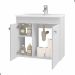 Conjunto Gabinete e Espelheira Colmar Branco 