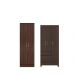 Conjunto Guarda Roupa 3 Portas e Sapateira Malawi Cafe Touch