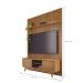 Conjunto Painel e Estante Emberstone Cumaru