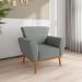 Conjunto Poltrona Decorativa Balneária Linha Grafite