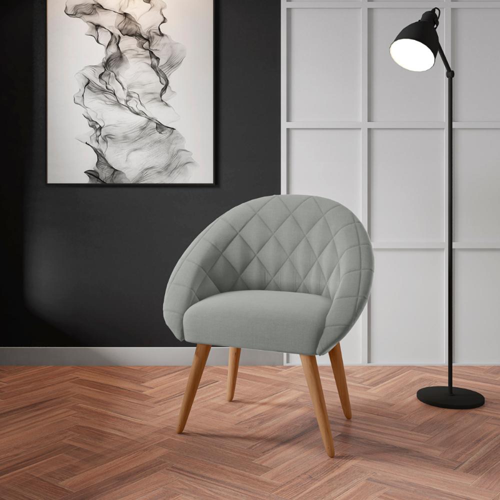 Conjunto Poltrona para Sala de Recepção Celina Linha Grafite
