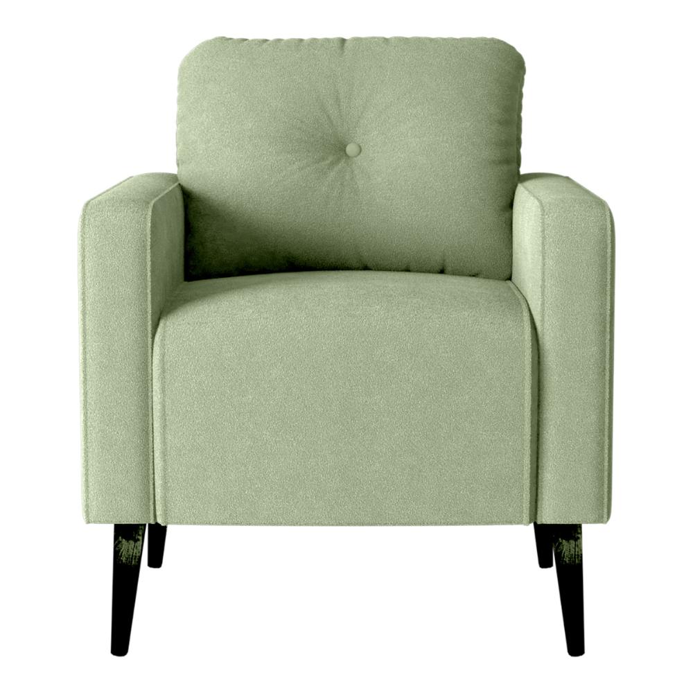 Conjunto Poltronas Decorativas Mayo Boucle Oliva