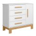 Conjunto Quarto Infantil Posadas Branco Acetinado
