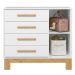 Conjunto Quarto Infantil Posadas Branco Acetinado
