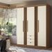 Conjunto de Quarto Hector com Espelho Jatoba Areia