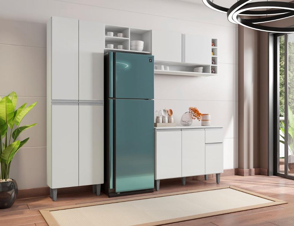 Cozinha Compacta Chicago Branco