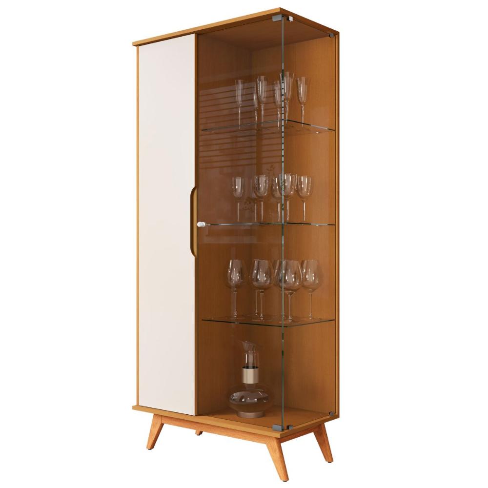 Cristaleira 2 Portas Laplace Nature Off White