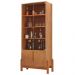 Cristaleira para Sala com 2 Portas de Vidro Jinan Cedro
