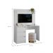 Escrivaninha Painel Florida Branco 