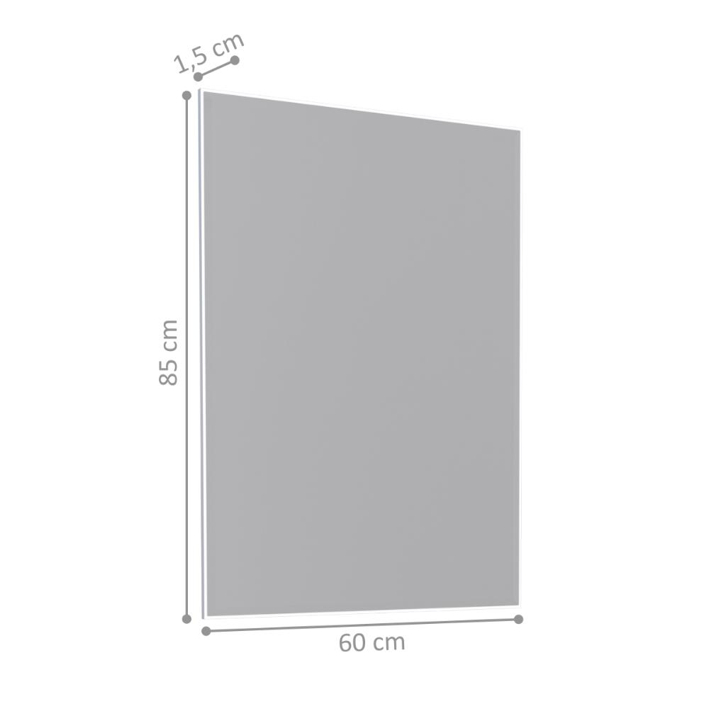 Espelheira de Banheiro 60x85 Arcos Branco