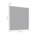 Espelheira de Banheiro 80x85 Arcos Branco