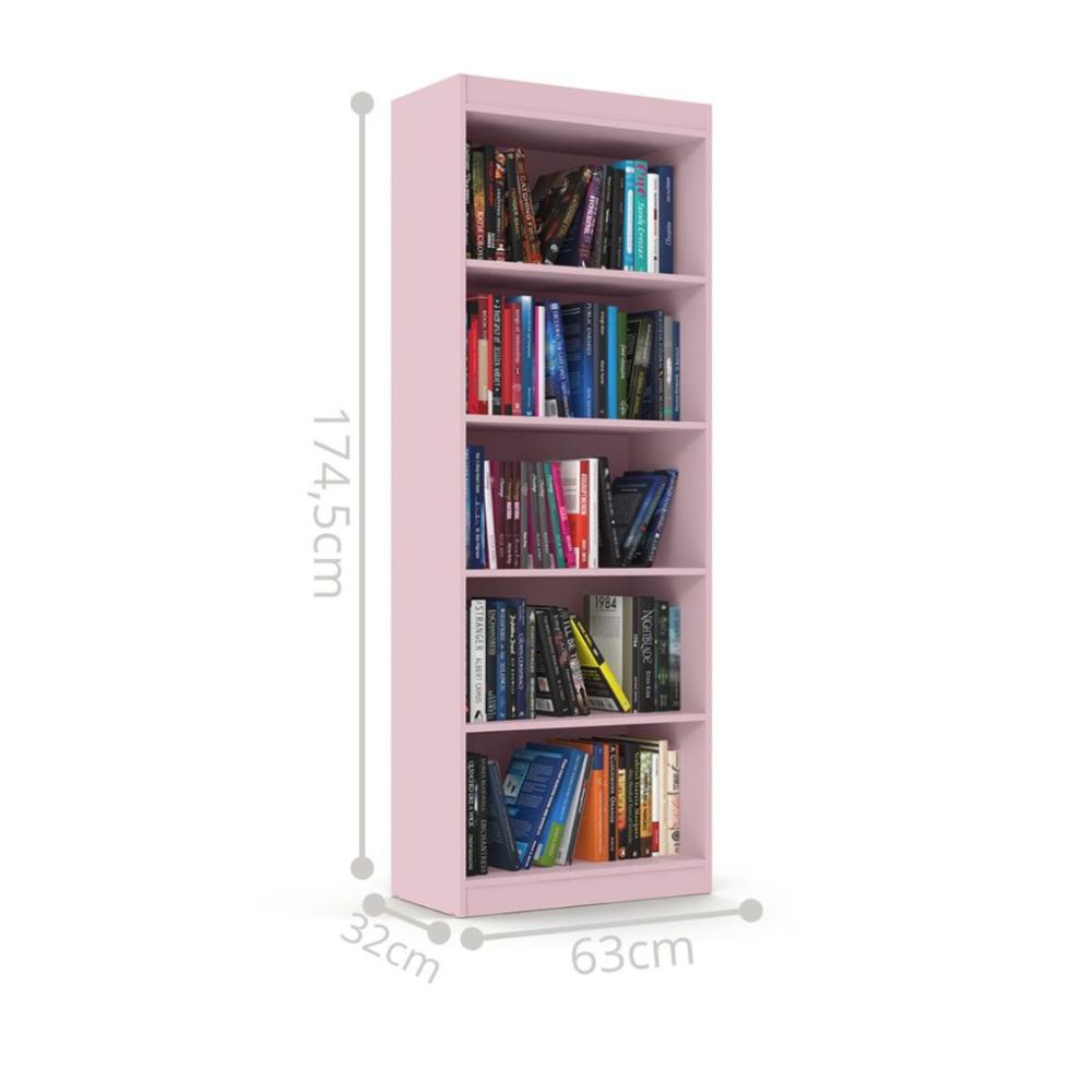 Estante 4 Prateleiras Guarani Rosa