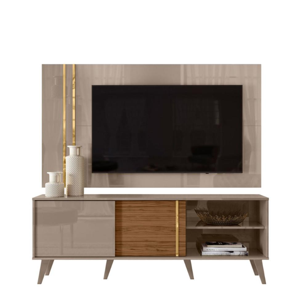 Estante Painel Para TV Emberfall Fendi Naturale